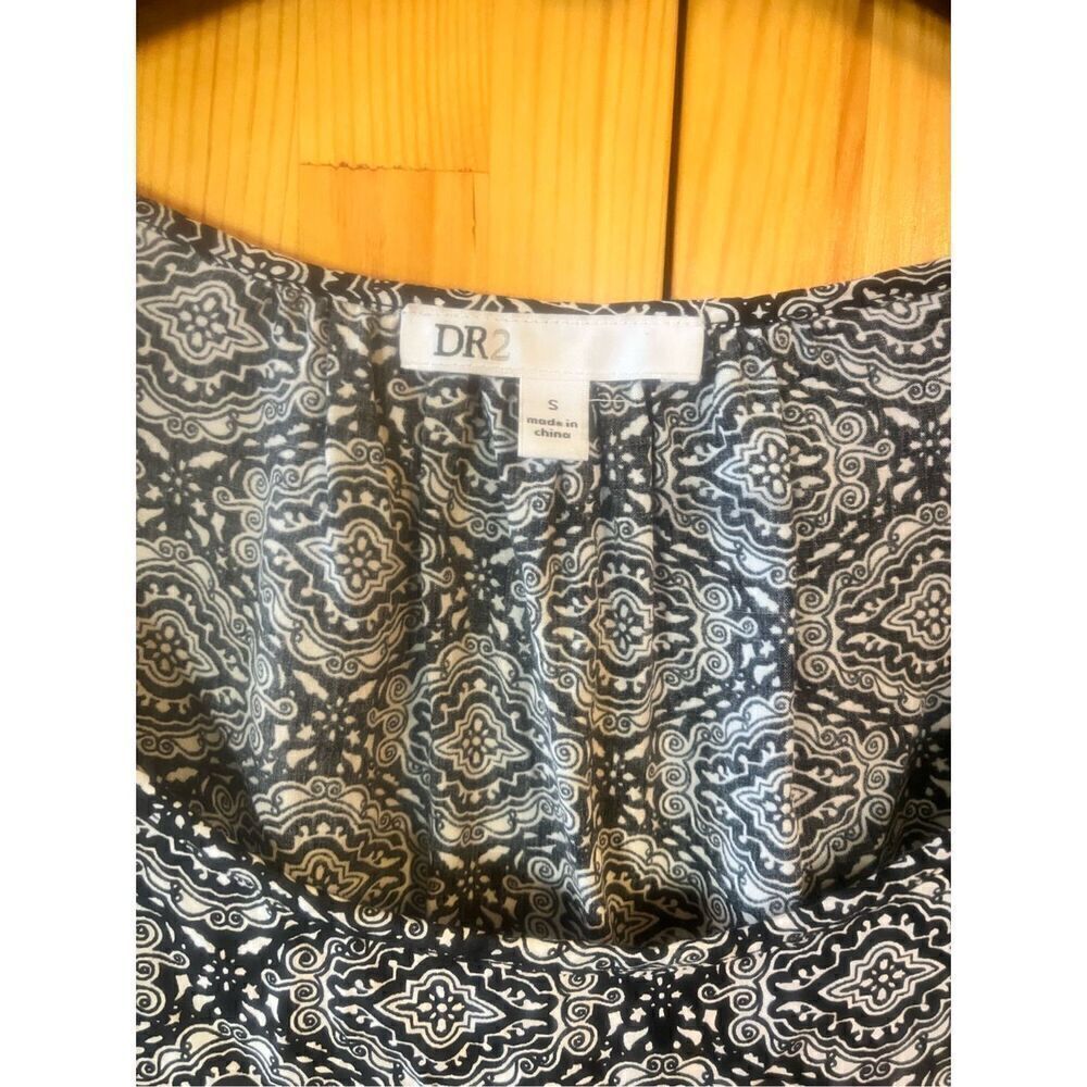 Dr2 by Daniel Rainn Short Sleeve Blouse Womens Size small Shirt (4000) - Picture 2 of 4